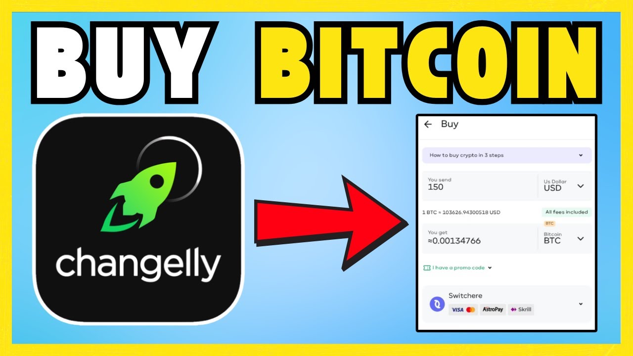 How To Buy  Bitcoin With  Changelly App - NEW UPDATE!