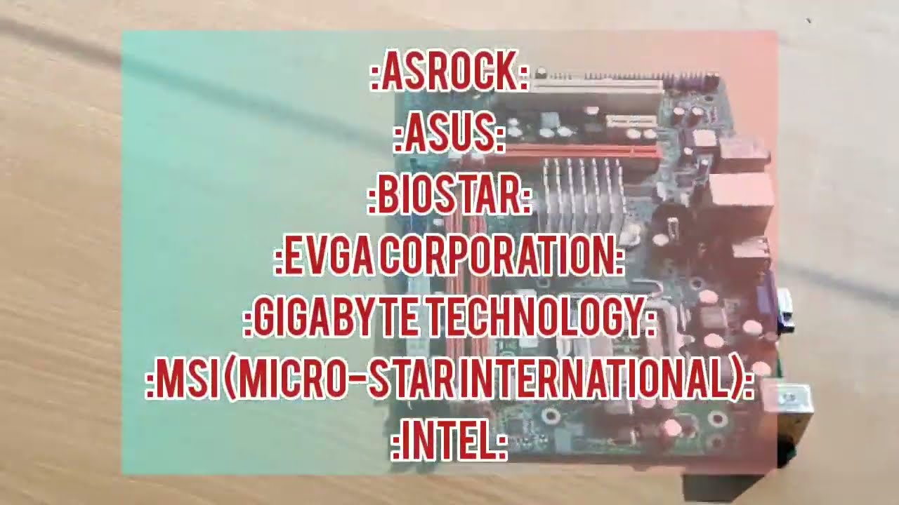 What is Computer Motherboard & Components function