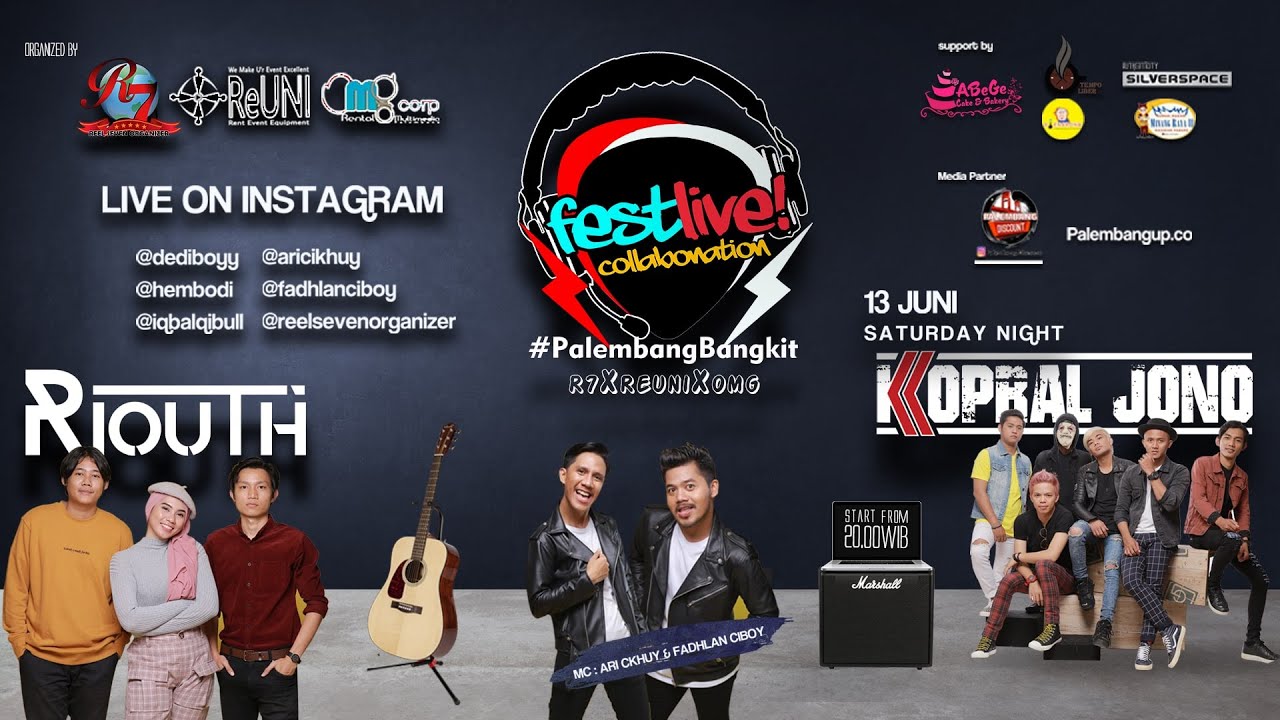 Event Virtual Pertama Di Sumatera!!! #palembangbangkit