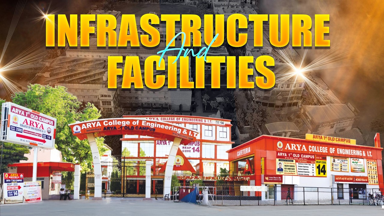 Infrastructure & Facilities - Arya College of Engineering & IT, Jaipur