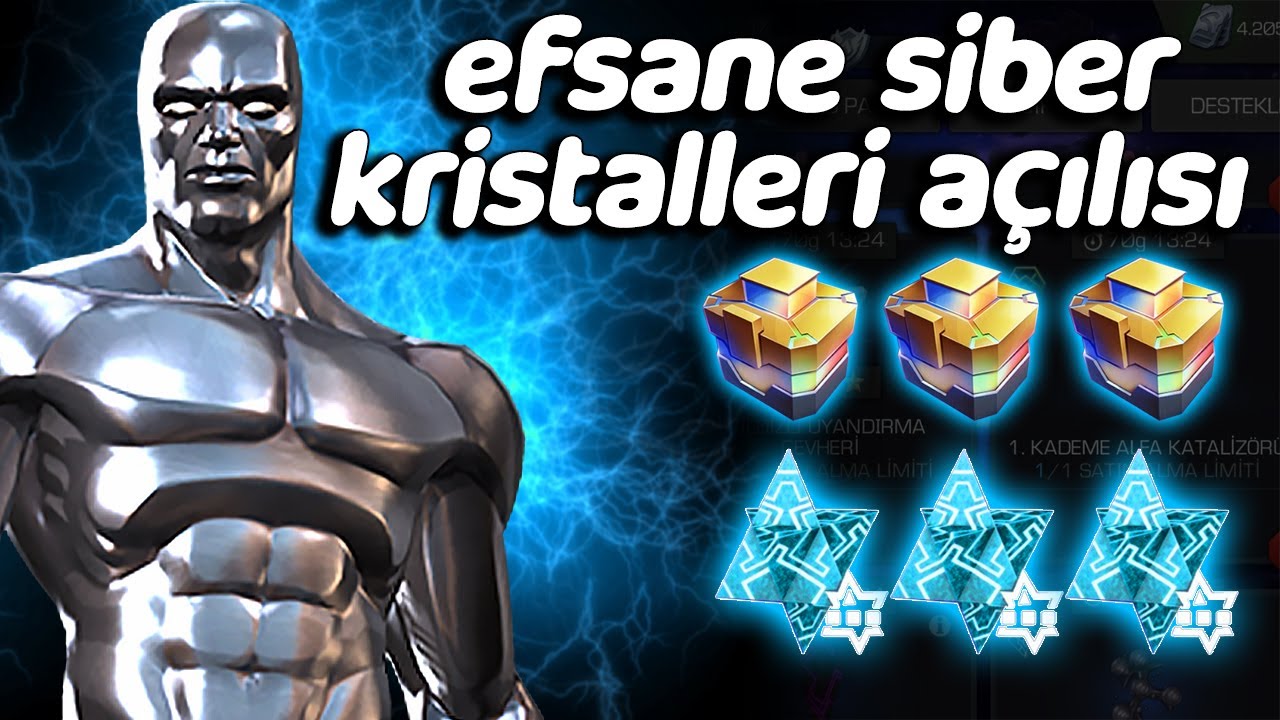 TÜM SİBER KRİSTALLERİ AÇILIYOR - MARVEL ŞAMPİYONLAR TURNUVASI - MCOC