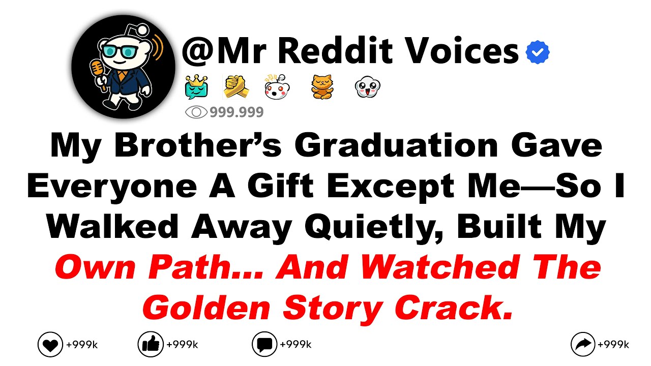 My Brother’s Graduation Gave Everyone A Gift Except Me—So I Walked Away Quietly, Built My Own Path..