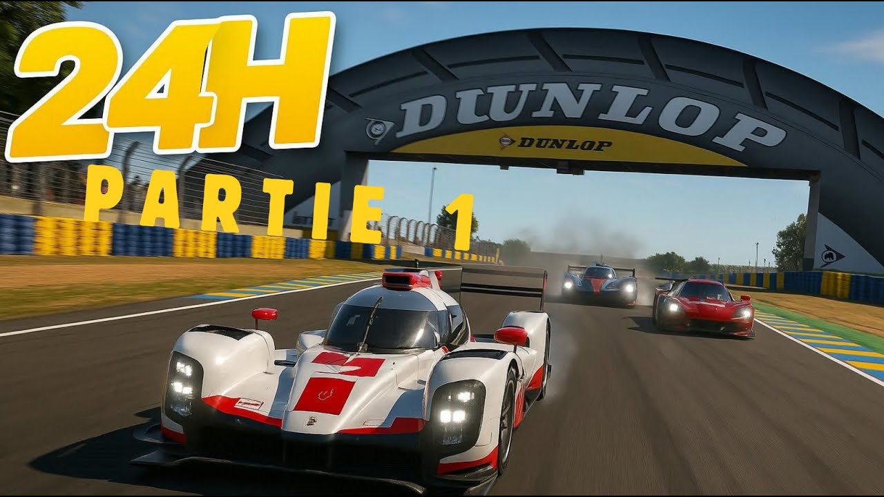 Partie 1 EVENEMENT : 24h sur le circuit du Mans : 12 pilotes 4 équipes ! Le qualifications !