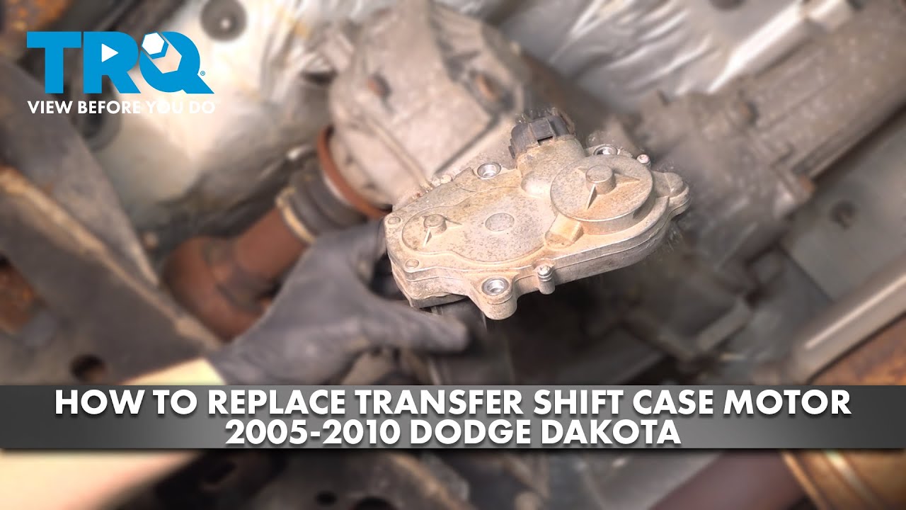 How to Replace Transfer Shift Case Motor 2005-2010 Dodge Dakota