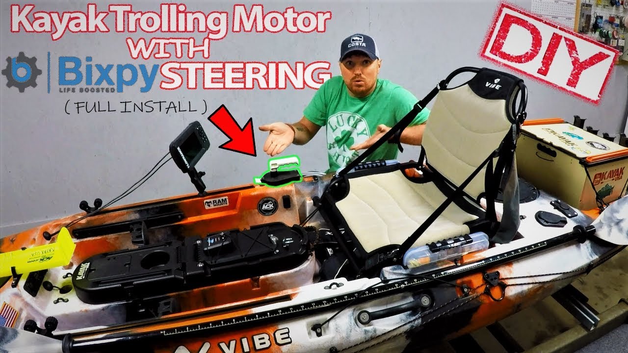 Homemade Kayak Motor w/ Bixpy Hand Control | Full Install | DIY