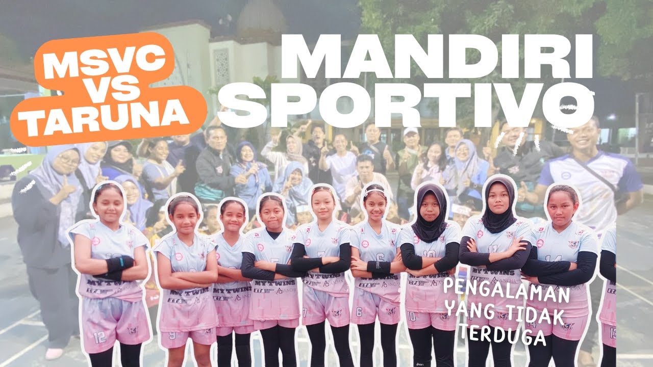 TURNAMENT PUTRI JAVOLAS CUP KU 2013 PARTAI 1 MANDIRI SPORTIVO VS TARUNA