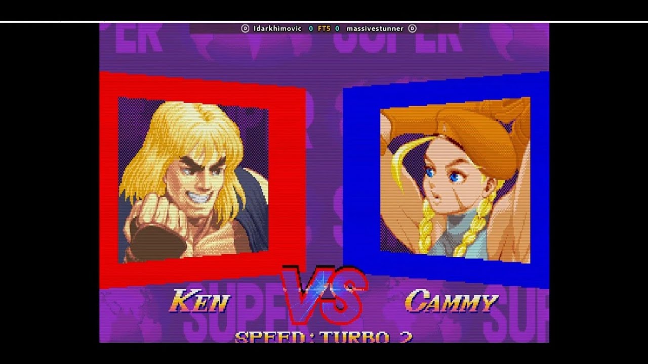 SSF II Grand Master Challenge - Dark (Ken) vs massivestunner (Cammy)