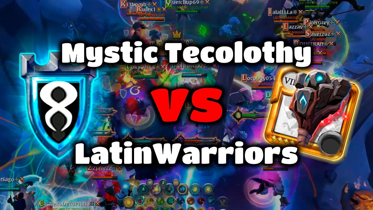 RESET DAY: Mystic Tecolothy vs LatinWarriors - Caller PoV | Albion Online ZvZ.