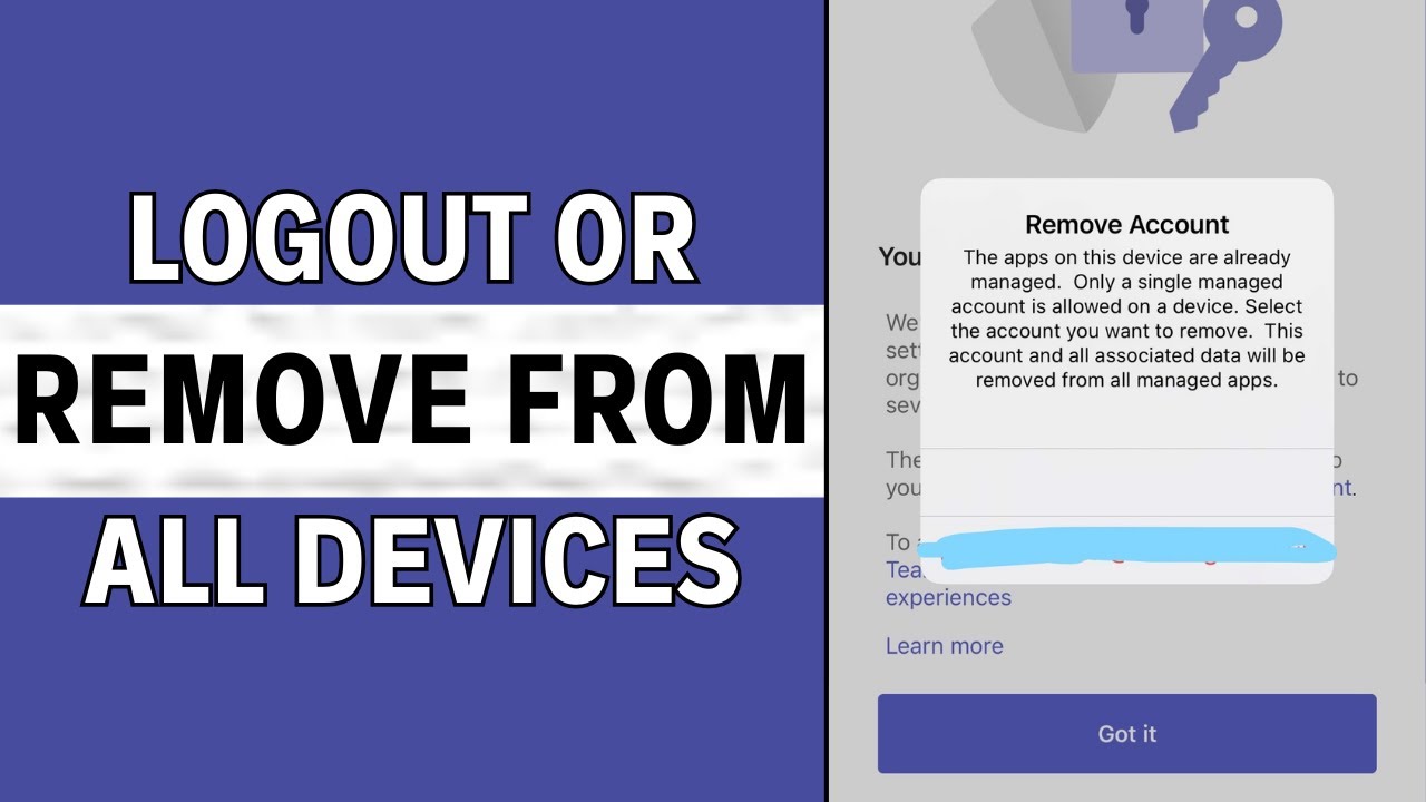 How to Logout Microsoft Teams from All Other Devices | Remove Someone from Your Teams Account