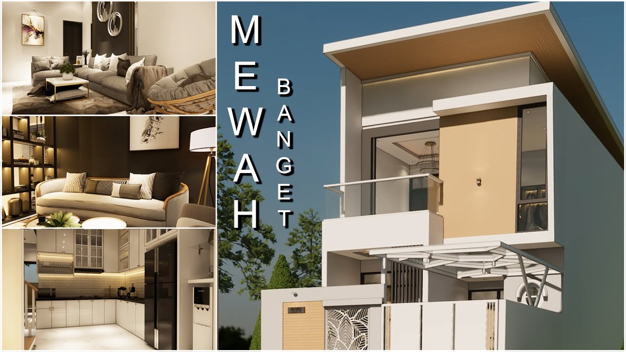Rumah 2 lantai yang super keren kamu pasti suka !