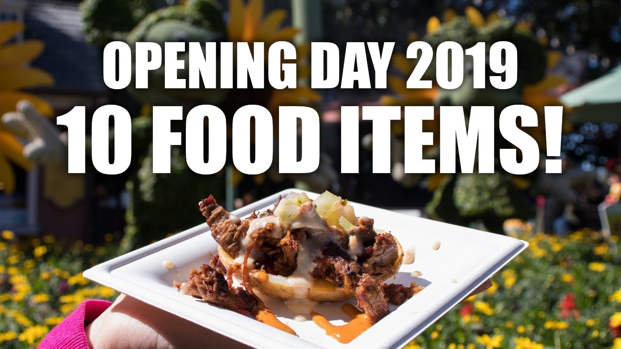Epcot International Flower & Garden Festival 2019 (OPENING DAY) | Walt Disney World