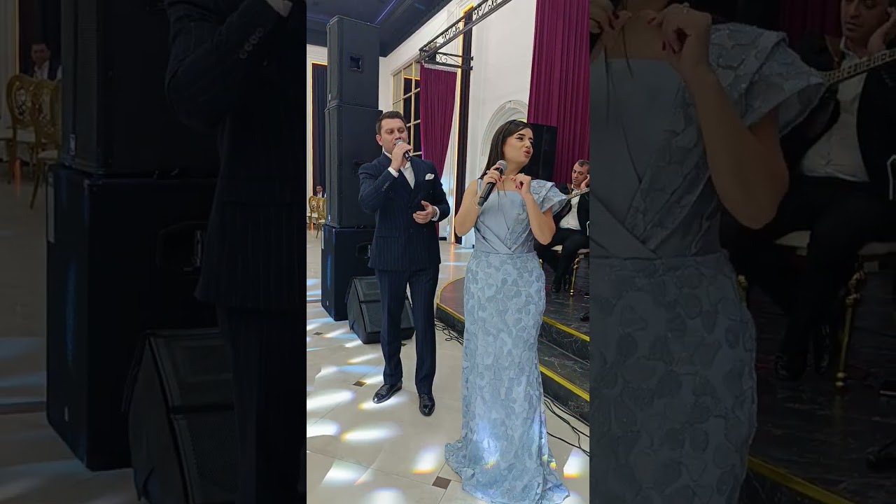 Popuriler duet 2025. Toylardan  super popuri  Süleyman Şirxanoğlu və Sedef Budaqova saz zurna davul 