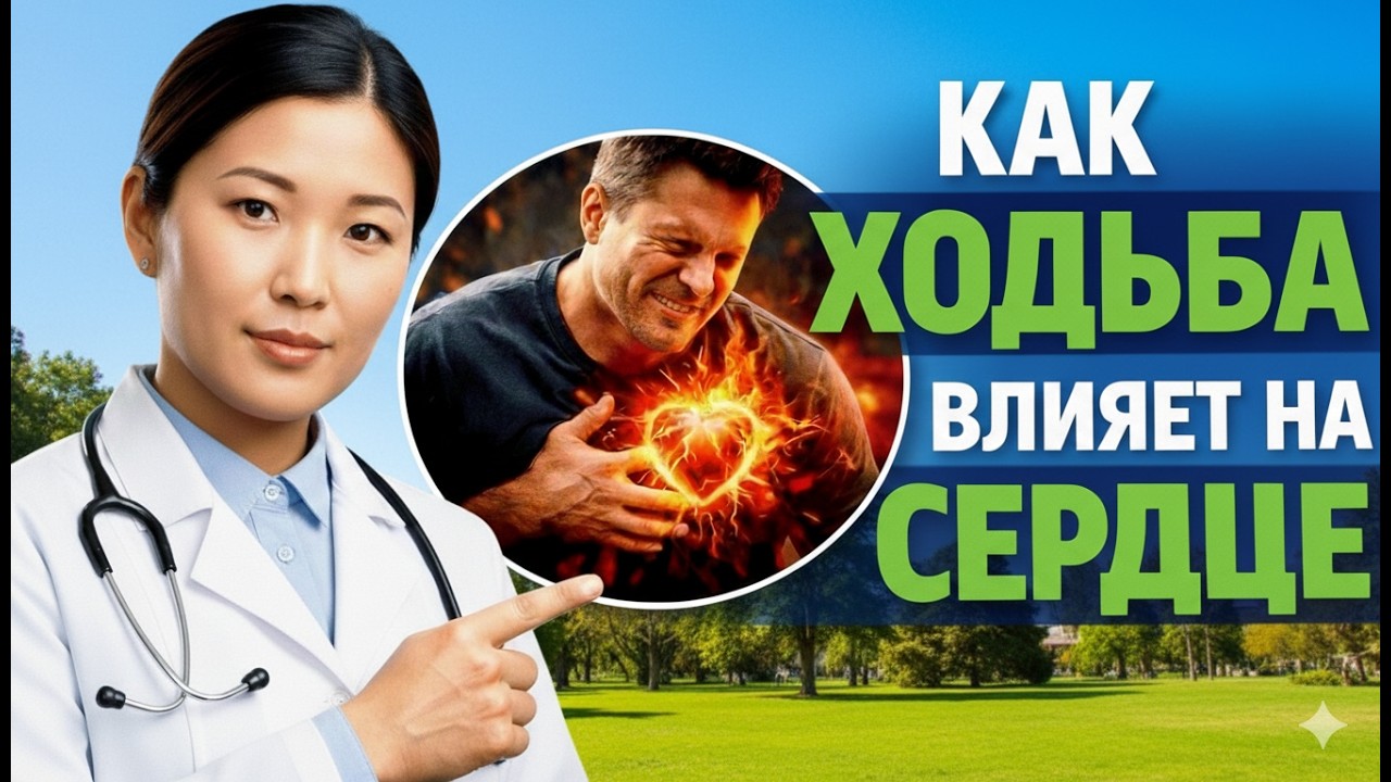 КАК РЕАЛЬНО ХОДЬБА ВЛИЯЕТ НА СЕРДЦЕ — КАРДИОЛОГИ В