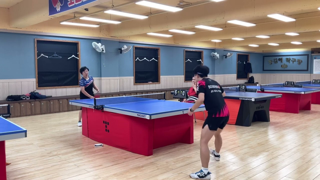 2023.10.24. 동김해탁구장 화요리그 조규연4 VS 정길옥9 결승