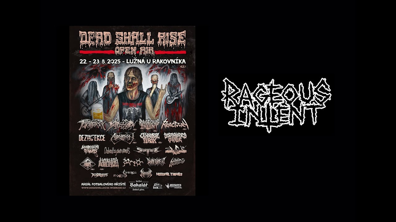 Rageous Intent - Dead Shall Rise Fest (Luzna, Chequia) - 23 de agosto 2025
