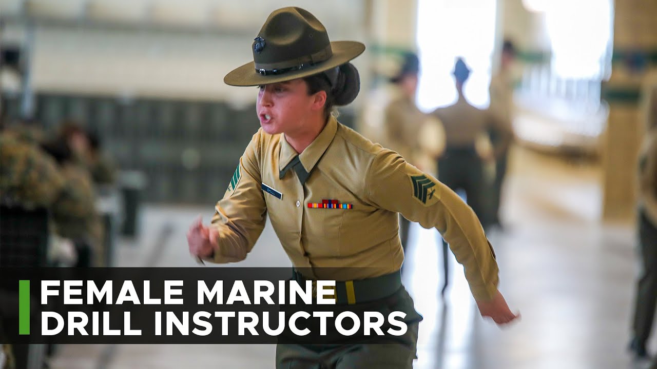 A Day in the Life of a Female Marine Corps Drill Instructor | Parris Island & San Diego