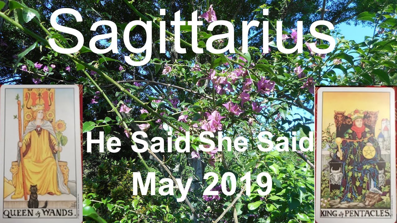 Sagittarius #1 NOT LOSING YOU! May 2019 LOVE READING He Said She Said Tarot