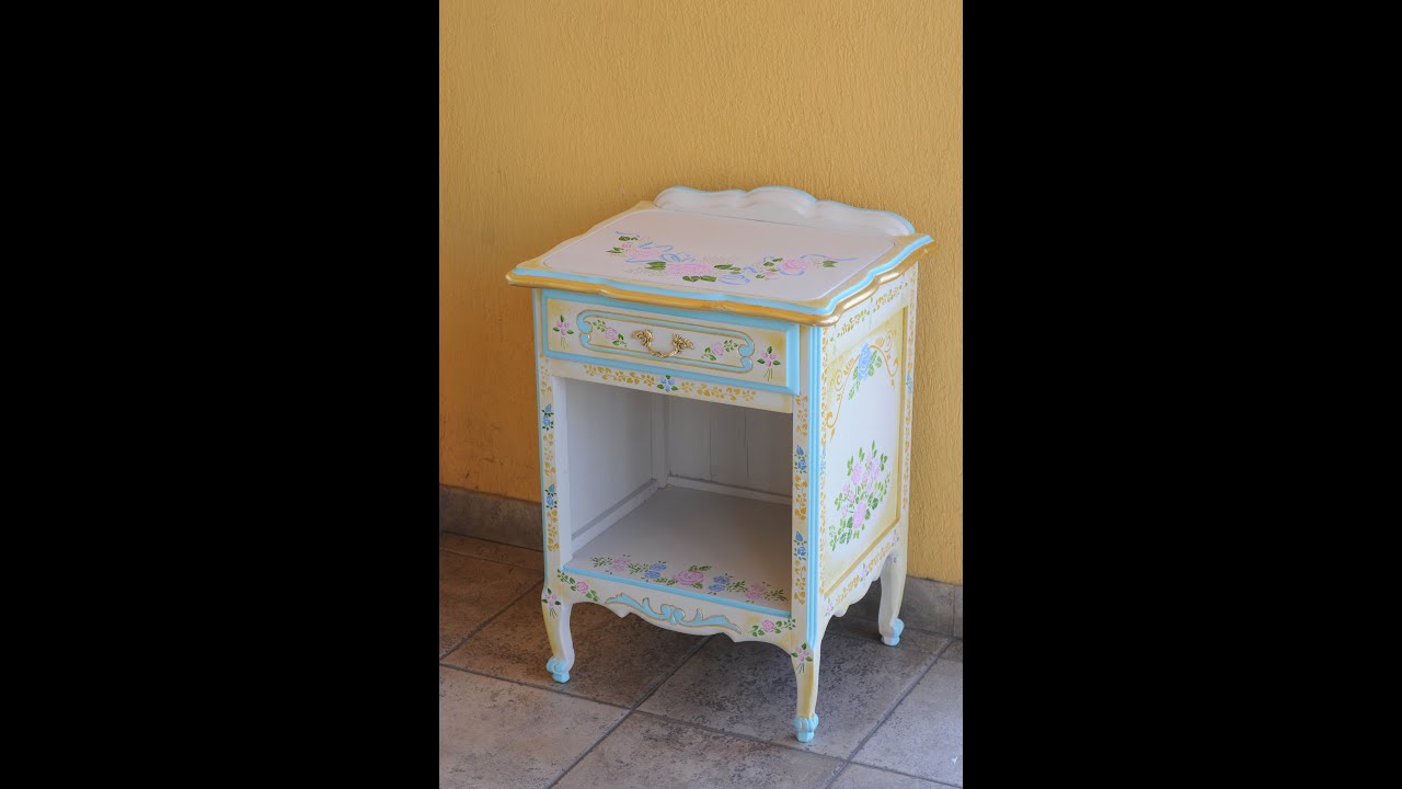 Mueble Vintage - Como Renovar Muebles - Stenciles -