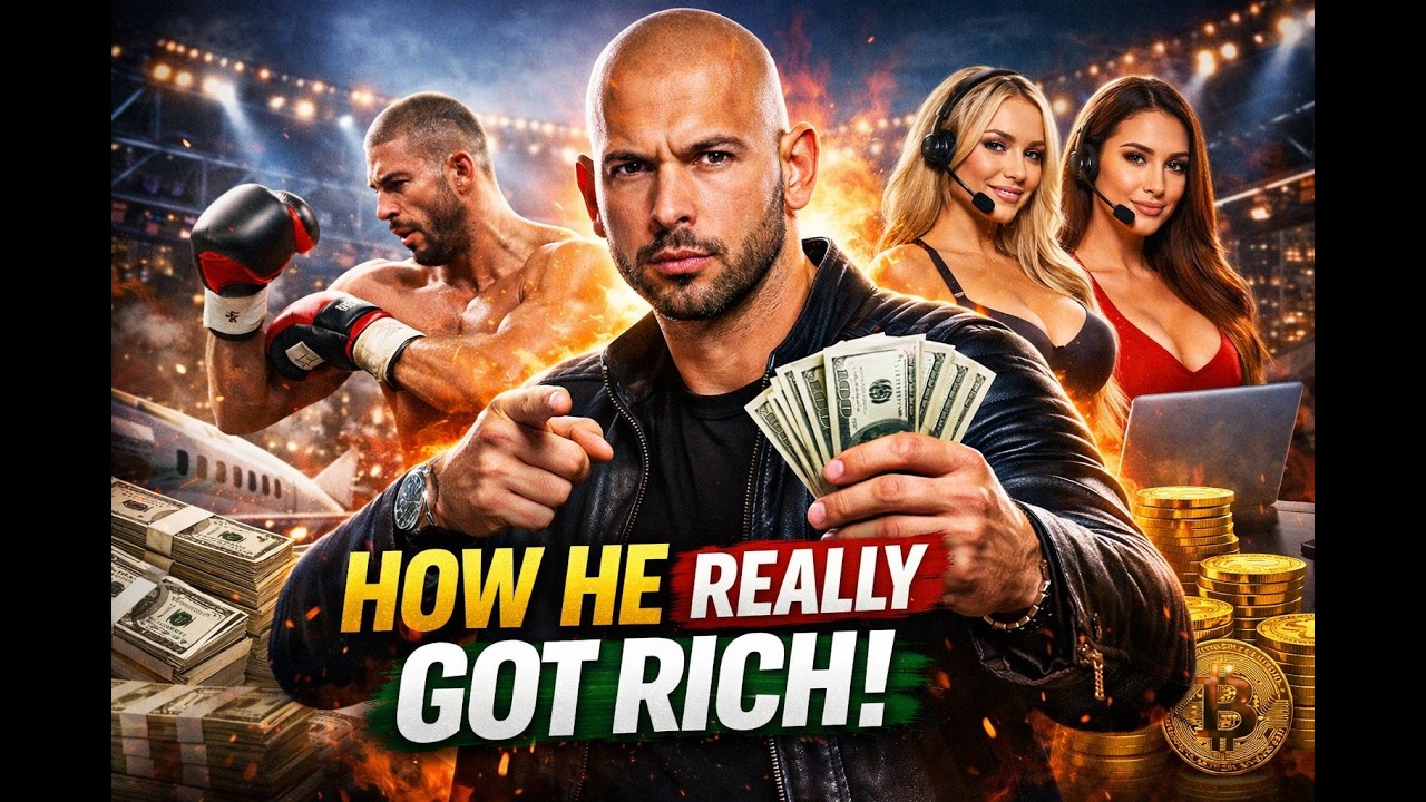 Andrew Tate: How He REALLY Got Rich (From Fighter to Millions)