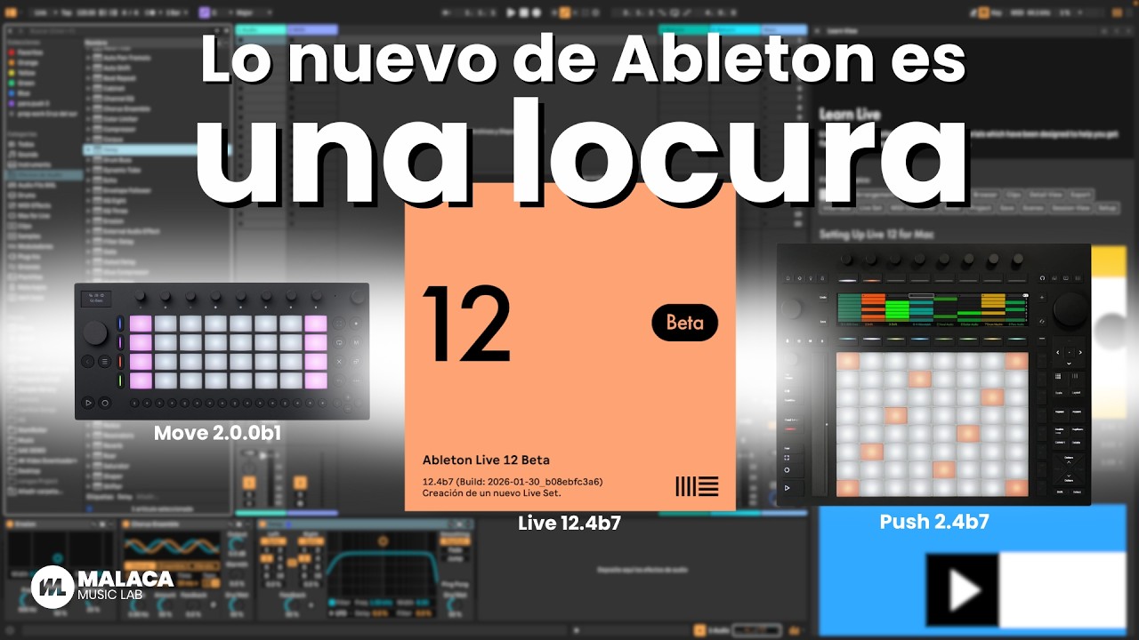 Live 12.4 - Lo que se viene de Ableton es una locura 🤯