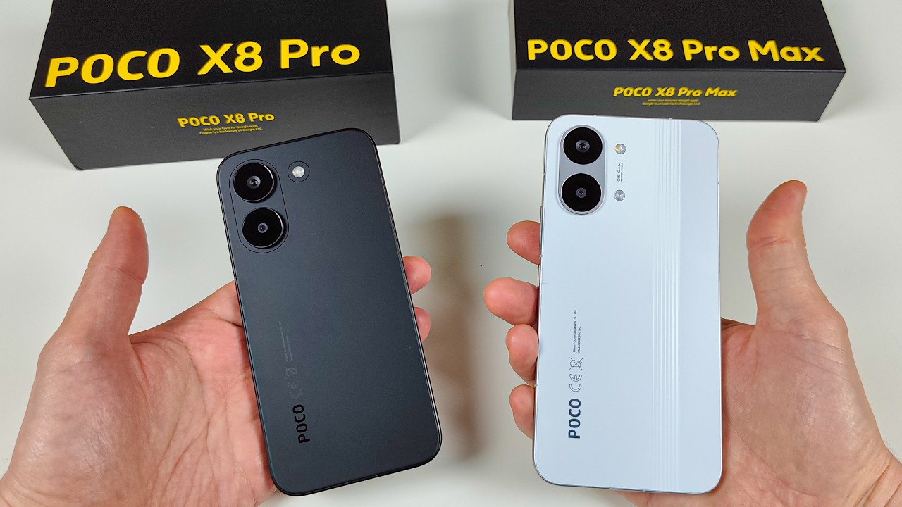 POCO X8 PRO MAX и POCO X8 PRO — КАКОЙ ВЫБРАТЬ? ЛУЧШИЕ НЕДОРОГИЕ ИГРОФОНЫ 2026 ГОДА УЖЕ В ПРОДАЖЕ!