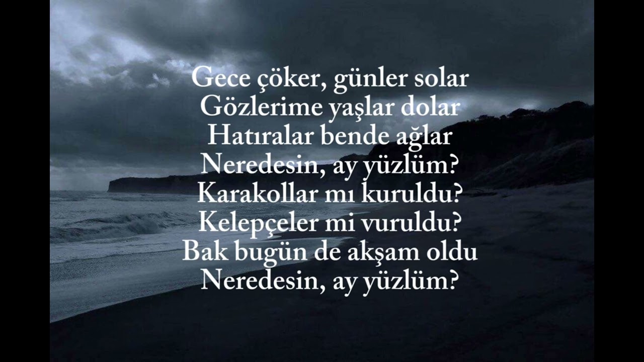 Ay yuzlum [Lyrics , текст] - Nahide Babashli
