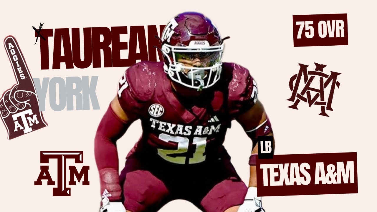 LB Taurean York Madden 26 Creation