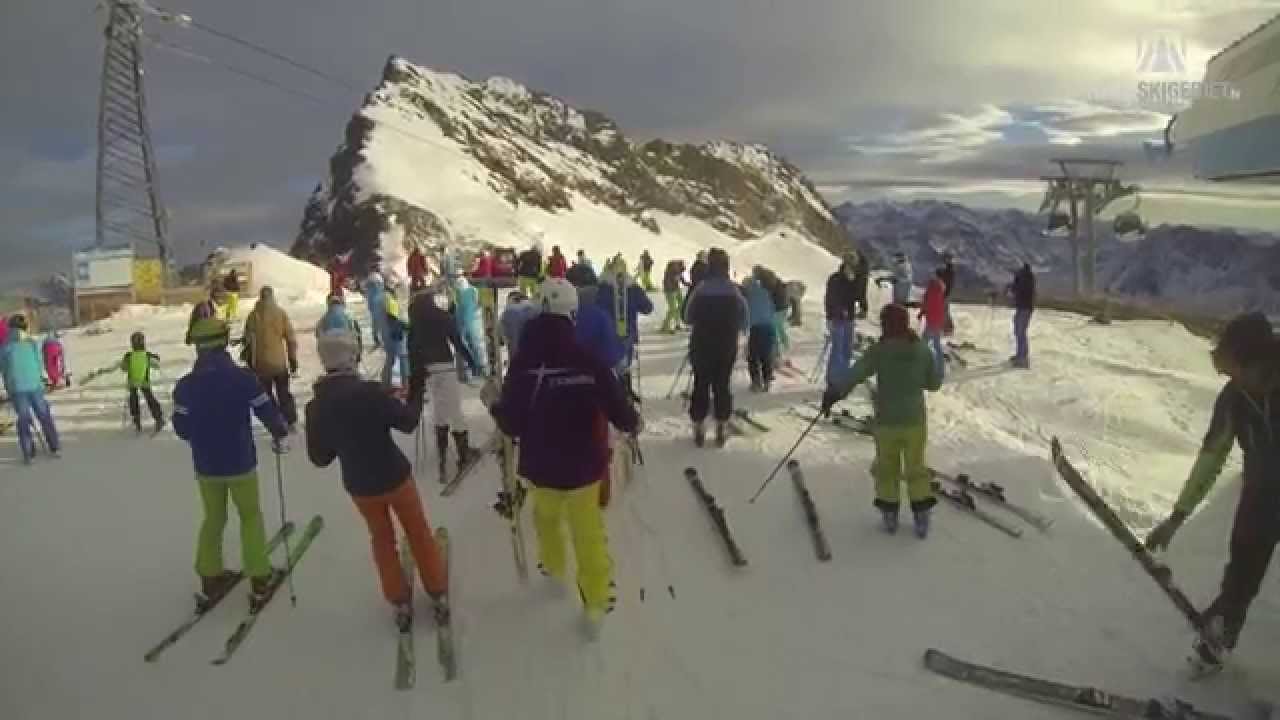 Tiefenbachgletscher S&ouml;lden: Kamerafahrt Piste 39