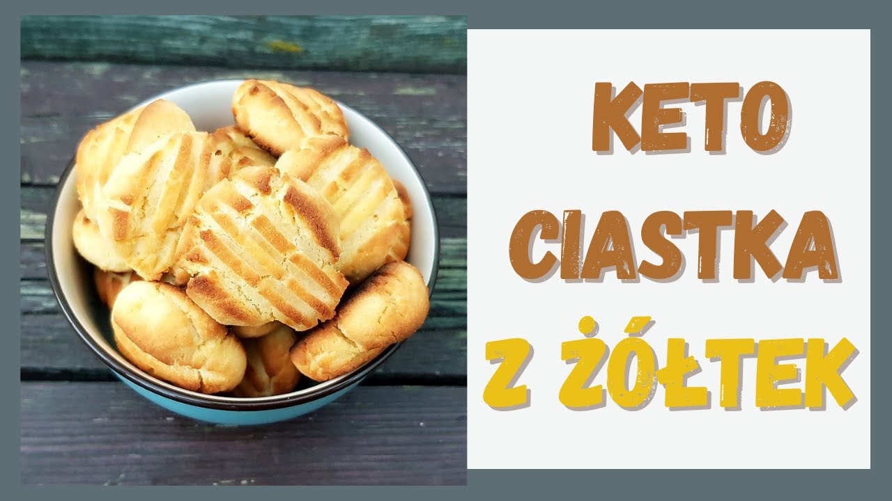 Keto ciastka z żółtek🍪