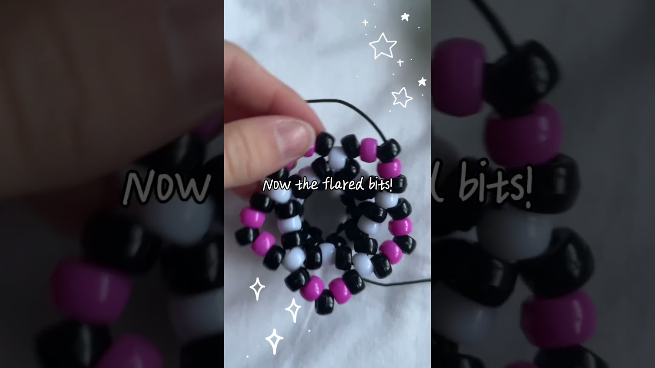 Making Kandi Leg warmers! #frog #kandi #buildabear #kandikid #legwarmers #creation #viral #shorts