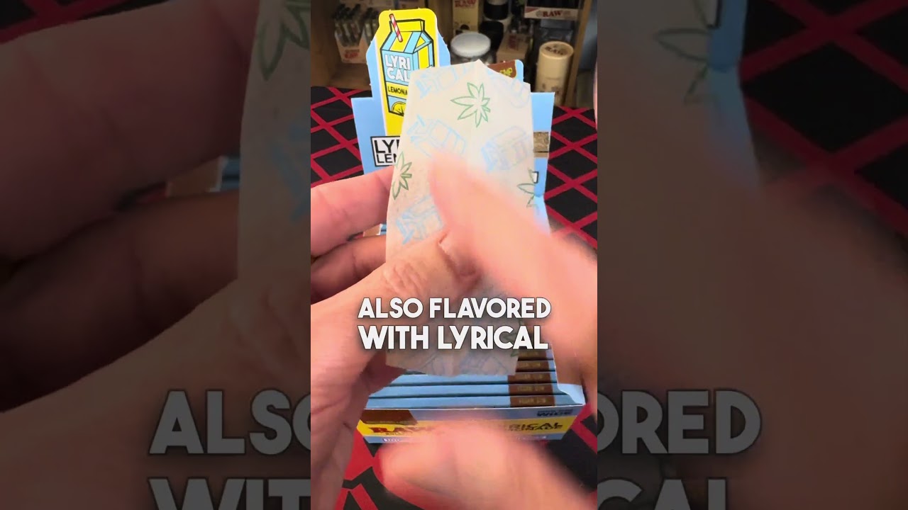 Sneak Peek of RAW x Lyrical Lemonade Rolling Paper 🍋👀