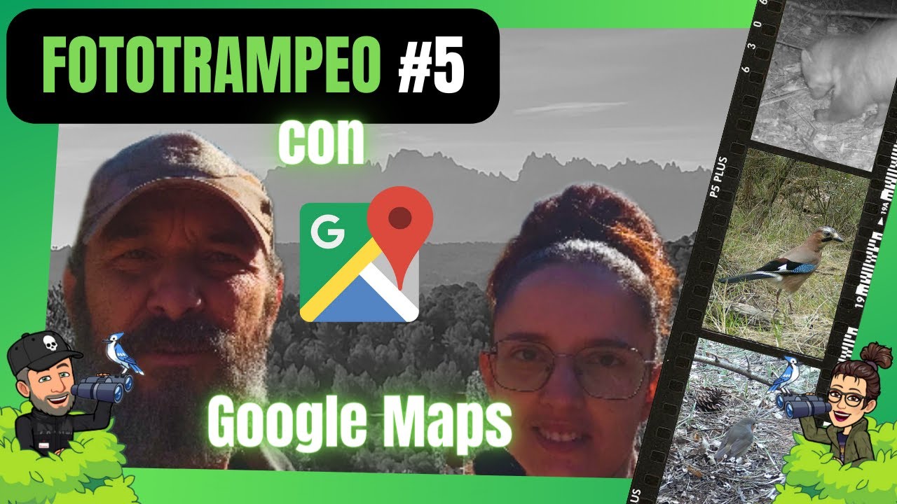 🦅🦆ANIMALES nuevos!!!! FOTOTRAMPEO con GOOGLE MAPS 🗺