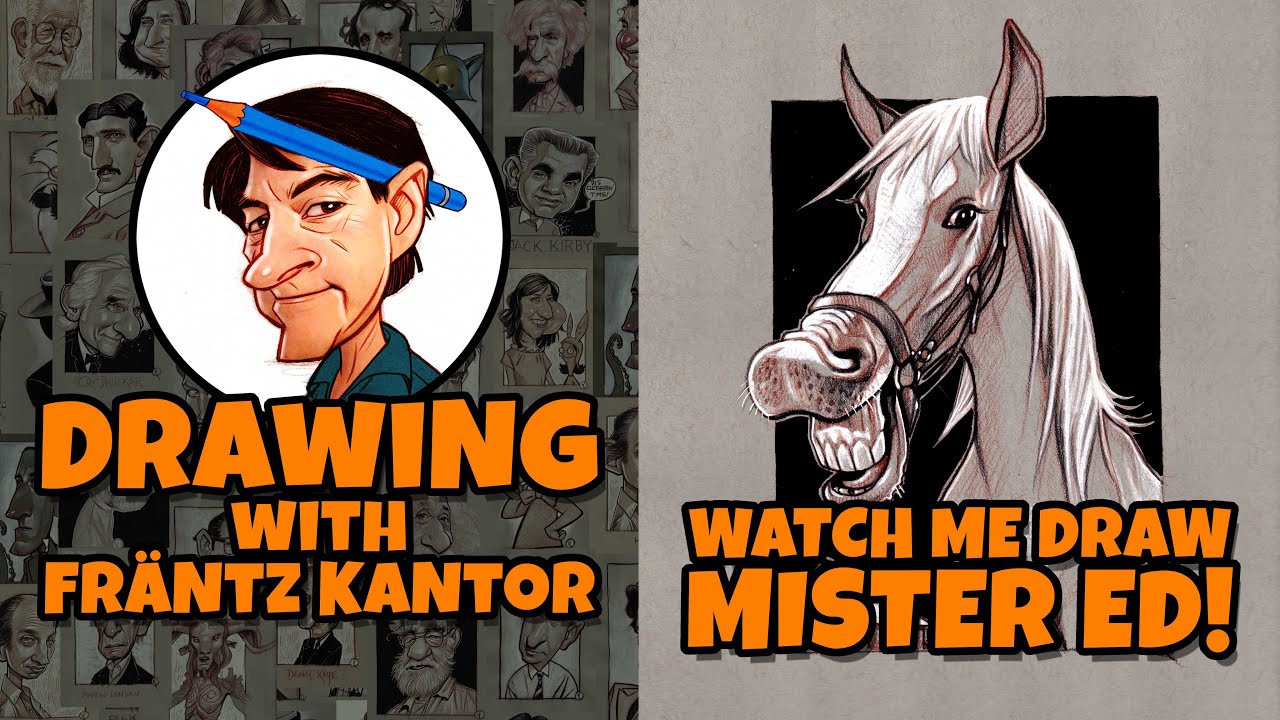 Frantz Kantor Draws Mister Ed!