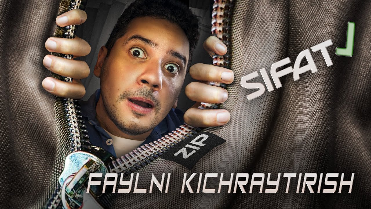 Fayllarni kichraytirish - ZIP va RAR qanday ishlaydi? @Texnoplov