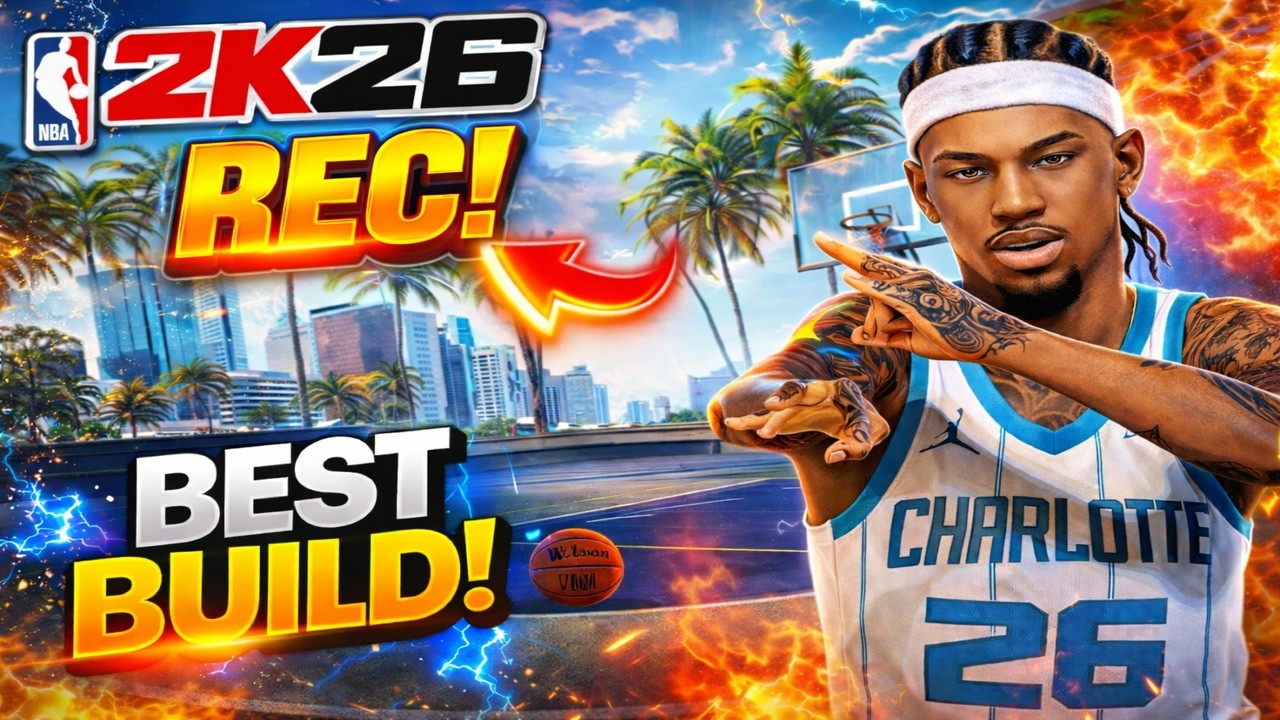 My FAVORITE BUILD Goes CRAZY in Rec… (Triple Double) NBA2K26