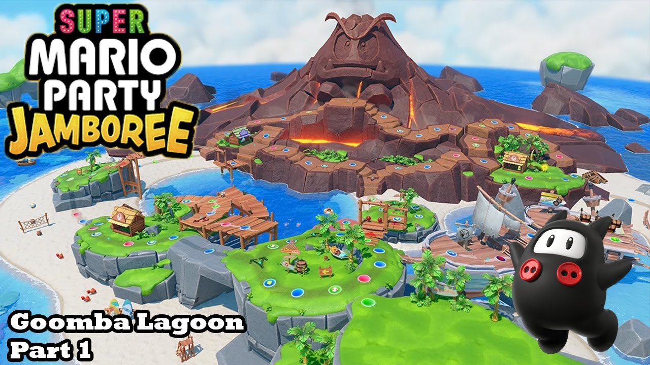 Slim Plays Super Mario Party Jamboree - Goomba Lagooon - Part 1/3