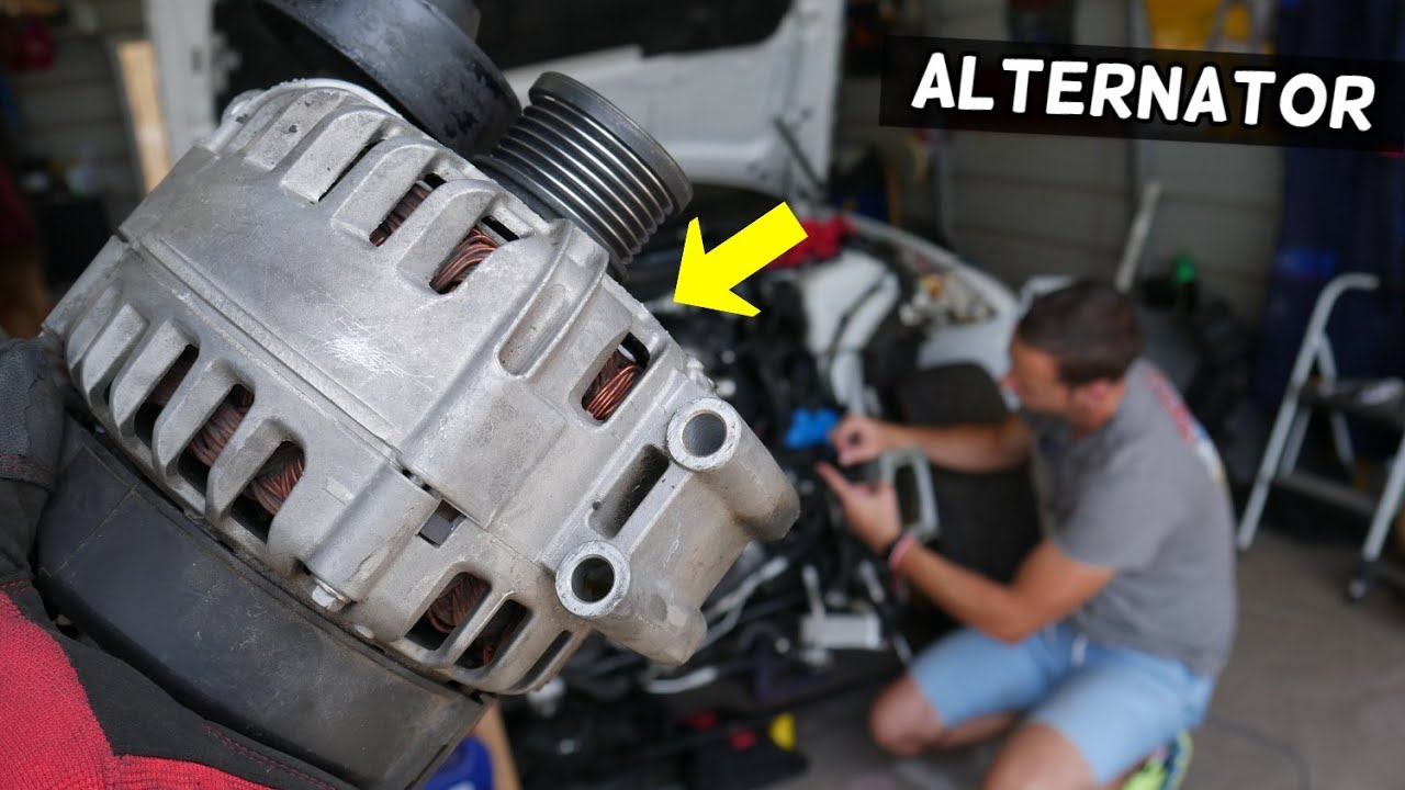 ALTERNATOR REPLACEMENT REMOVAL BMW E90 E91 E92 E93