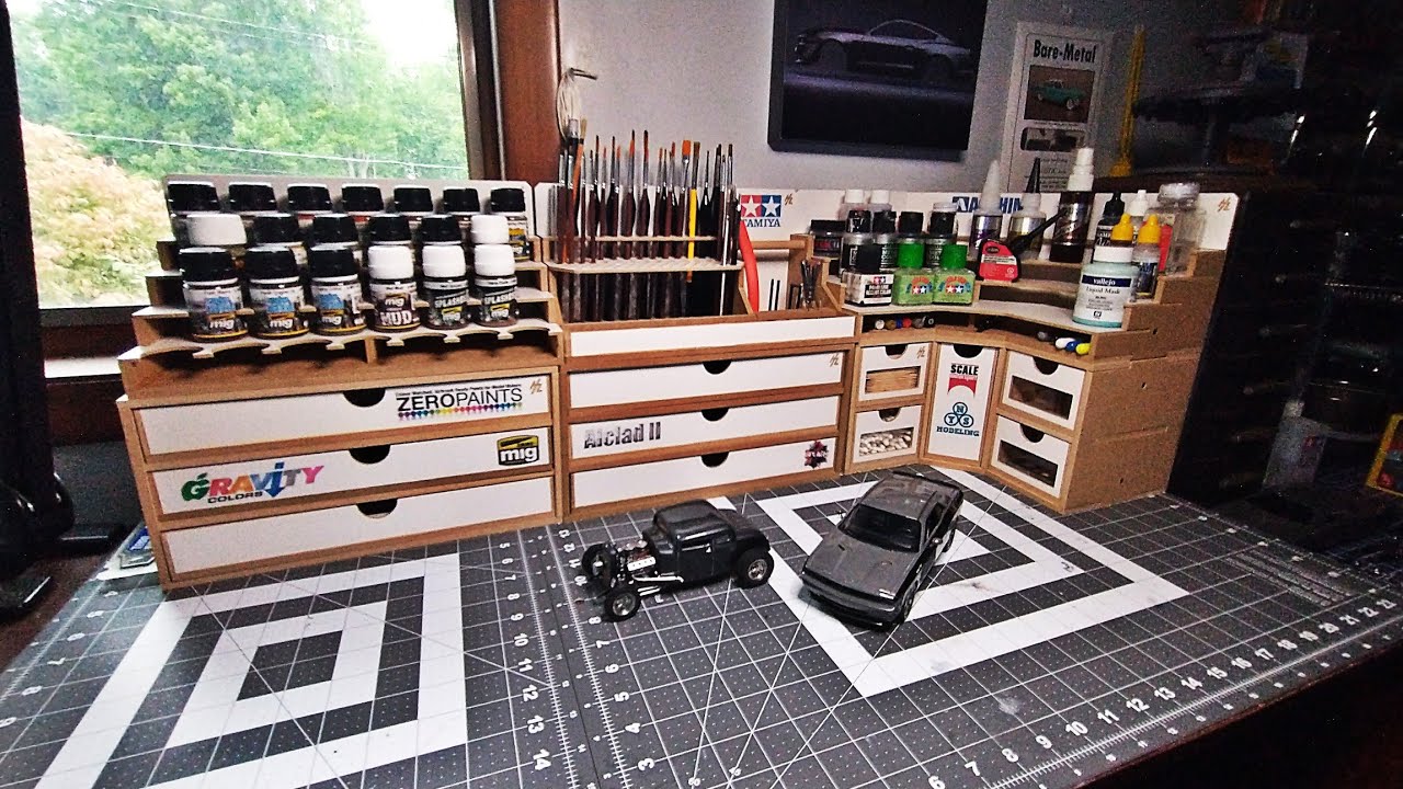 work bench tour for model building
