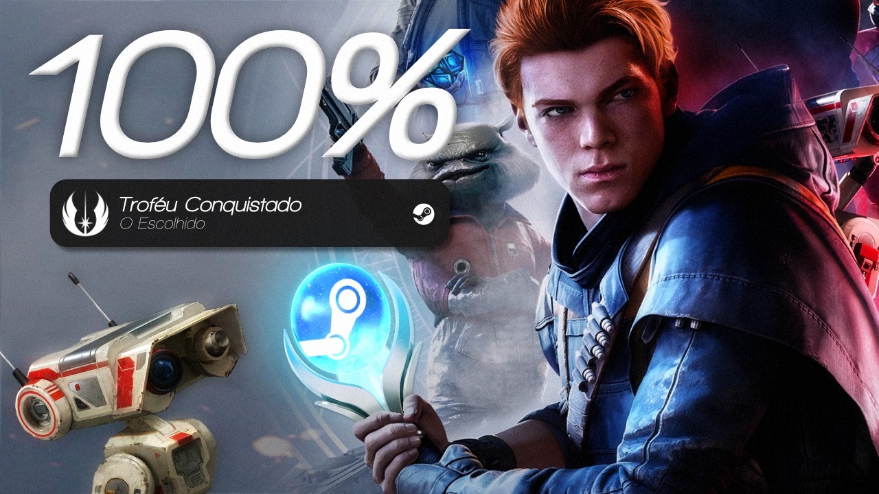 PLATINANDO STAR WARS JEDI FALLEN ORDER (Em busca do 100%)