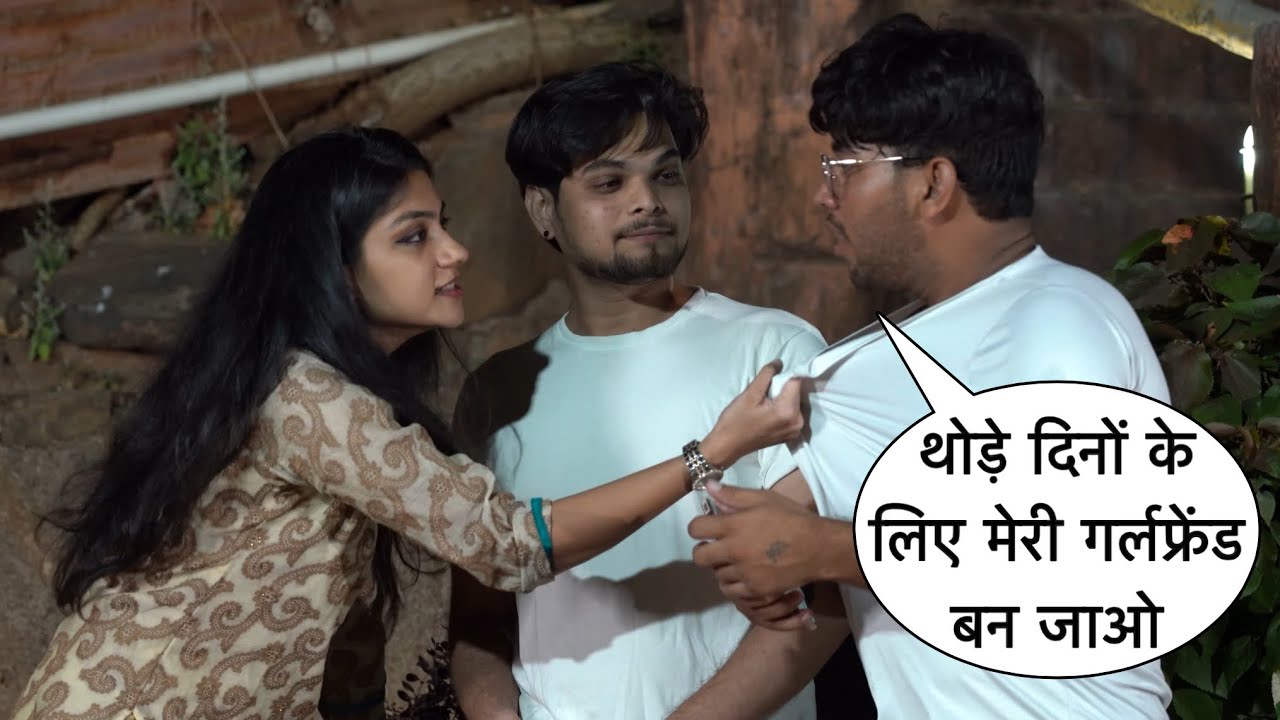 Thode Dino Ke Liye Meri Girlfriend Ban Jao Funny Prank Gone Wrong On Cute Couple By Basant Jangra