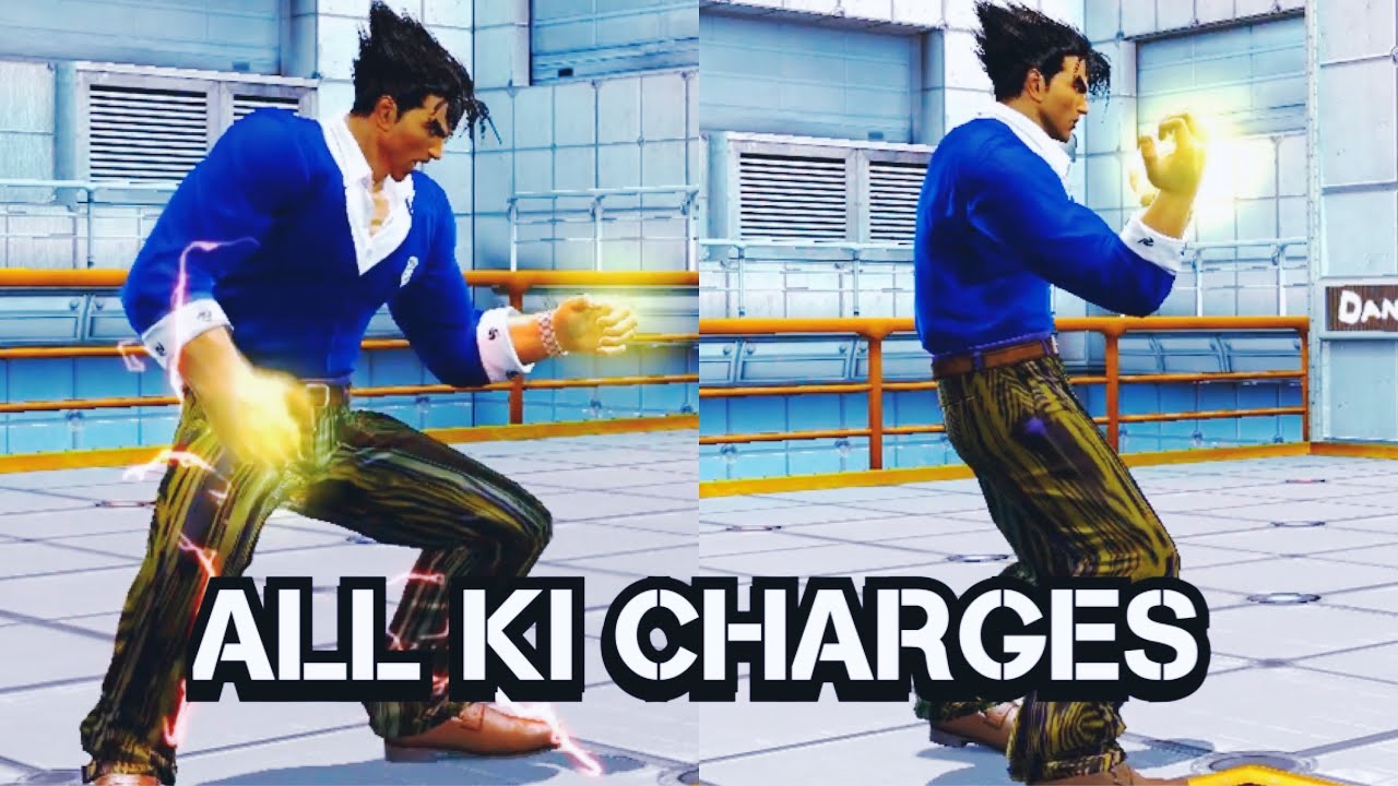 Tekken Tag Tournament 2 - All KI Charge Animations (4K)