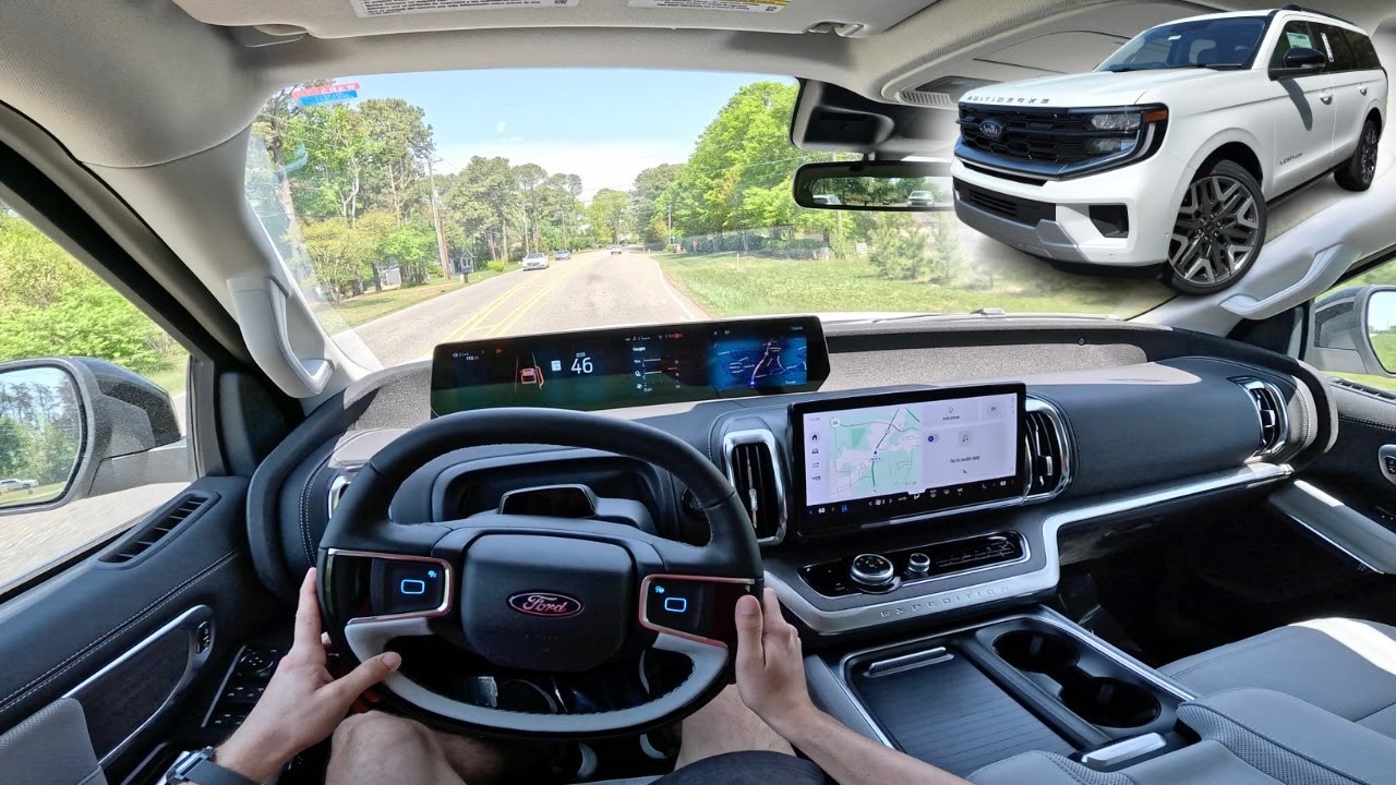 2025 Ford Expedition Platinum Is Luxurious and Powerful | ASMR Walkaround and Test Drive