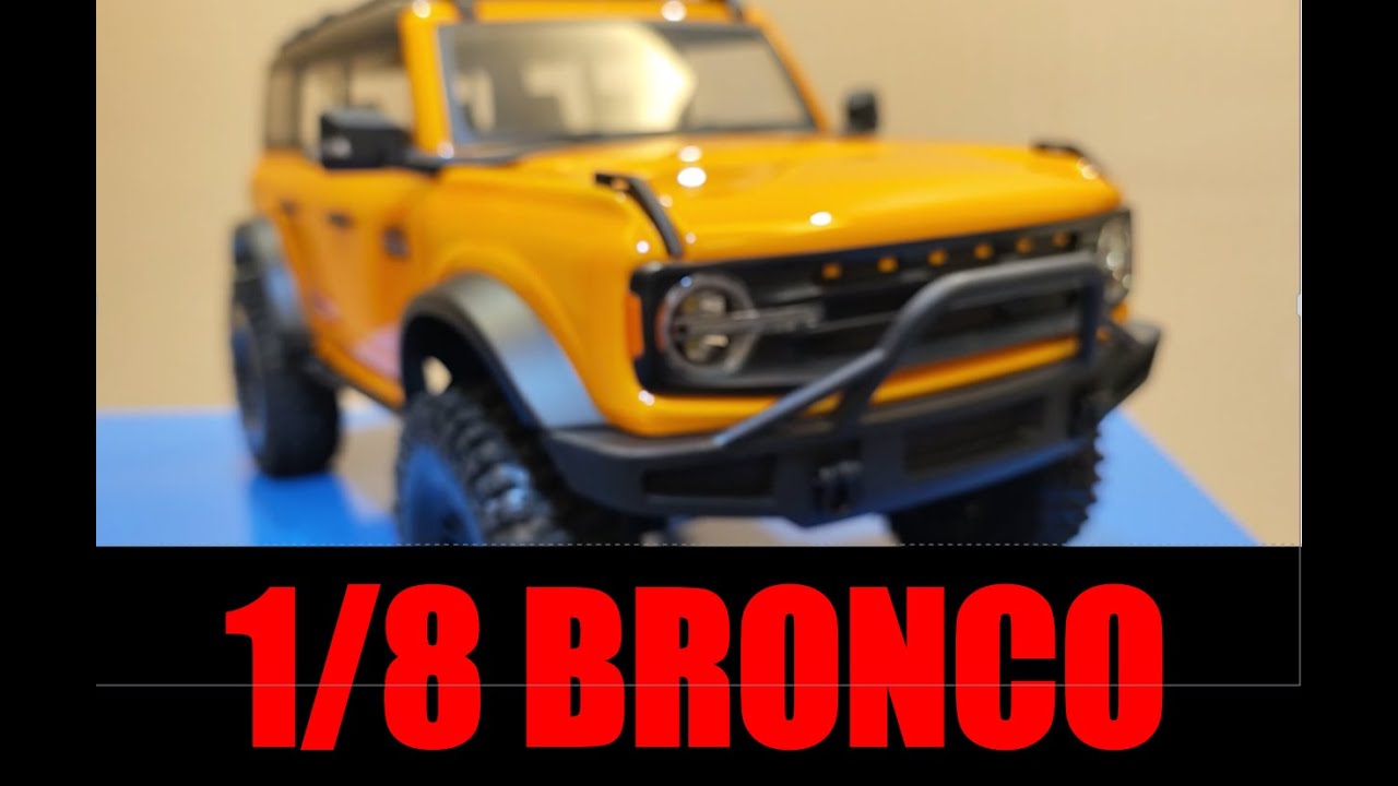 1/8 Ford BRONCO YIKONG YK4083 Unboxing&Review