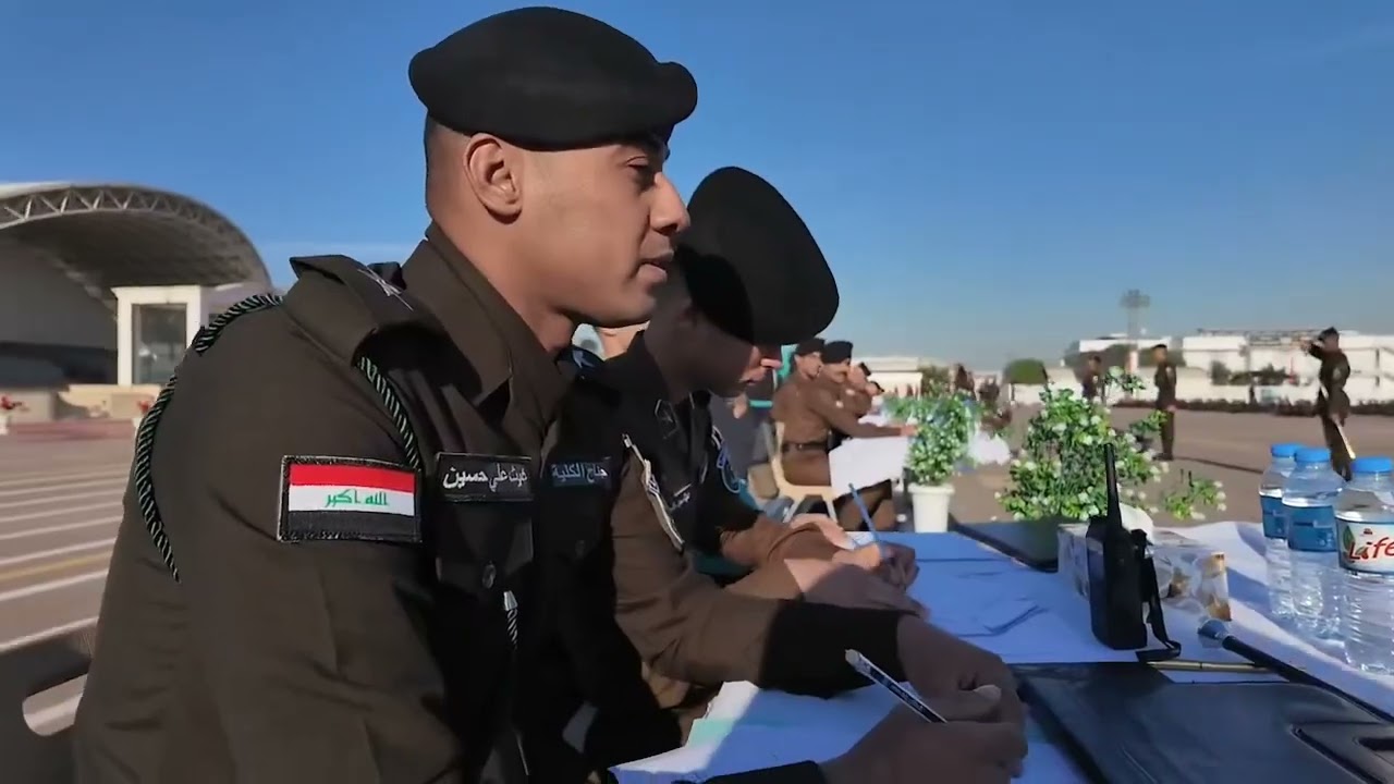 امتحان مشاة لطلبة الدورة 71 متوسط | تدريب عسكري وانضباط عالي لطلبة الشرطة