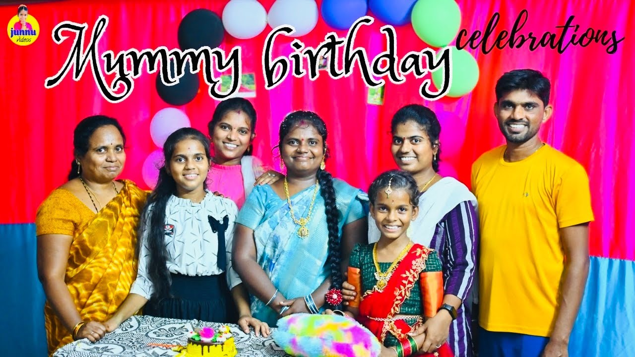 Happy birthday🎂Mummy🎊/Junnu videos/Minnu videos/birthday celebration videos/Birthday videos