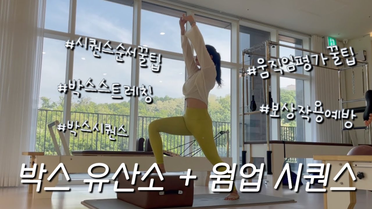 박스 유산소, 웜업 시퀀스 / 움직임평가, 체형 평가 꿀팁 / 필라테스 박스 시퀀스