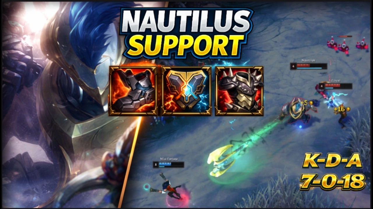 Nautilus vs. Seraphine Support (BOT) | 7-0-18