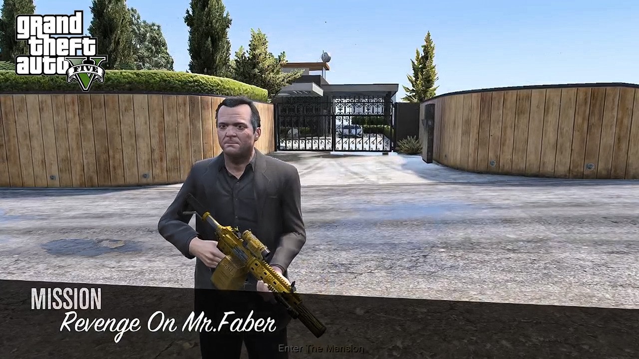 GTA V - Revenge On Mr.Faber! Full Mission.