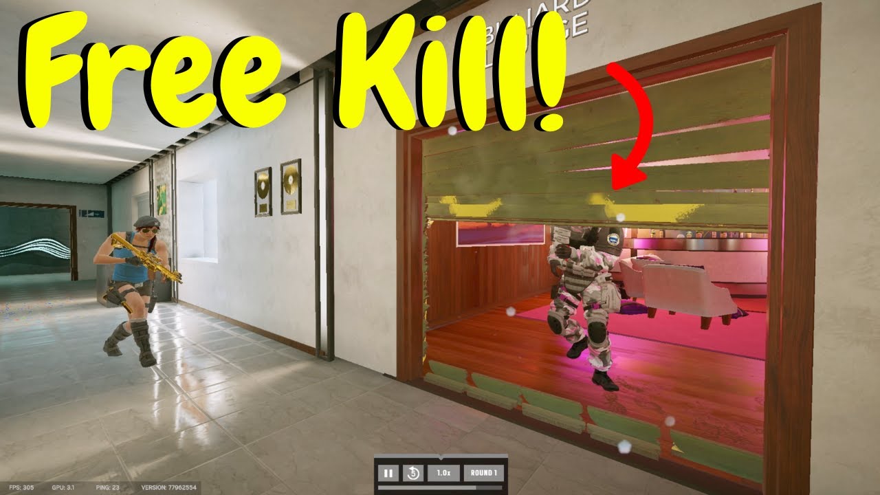 Fake Barricade Bait in Rainbow Six Siege