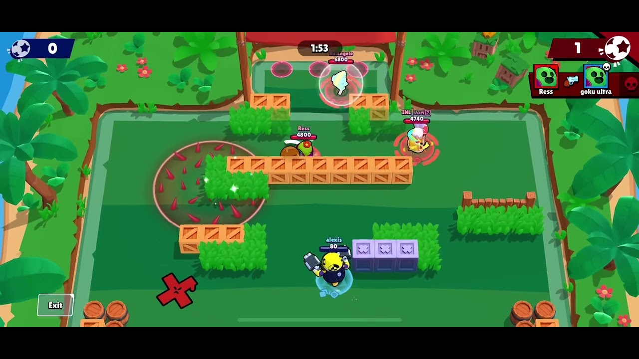 TL🪬 - JHunter as Maisie having the last laugh in Brawl Ball - Brawl Stars